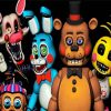 Five Nights At Freddys FNAF paint by numbers