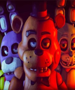 Five Nights At Freddys paint by numbers