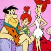 Flintstones paint by numbers