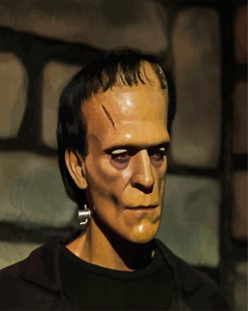 Frankenstein Movie paint by numbers