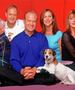 Frasier The Sitcom paint by numbers