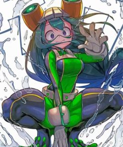 Froppy Tsuyu Asui Mha Anime paint by number