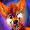 Furry paint by number