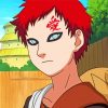 Gaara Anime paint by number