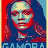 Gamora Superhero paint by number