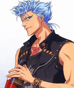 Grimmjow Jaegerjaquez From Bleach Anime paint by number