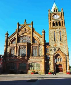 Guildhall Derry paint by numbers