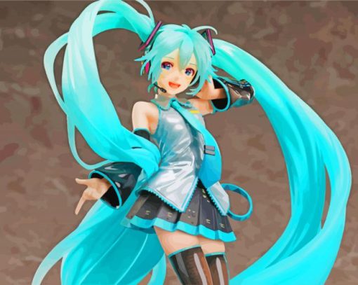 Hatsune paint by number