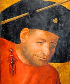 Head Of A Halberdier paint by numbers