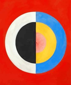 Hilma Af Klint The Swan paint by numbers