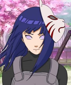 Hinata Hyuga Naruto paint by numbers