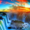 Iguazu Waterfall paint by numbers