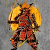 Illustration Samurai Art paint by numbers