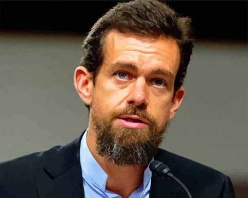 Jack Dorsey paint by numbers