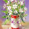 Jasmine Vase Art paint by number