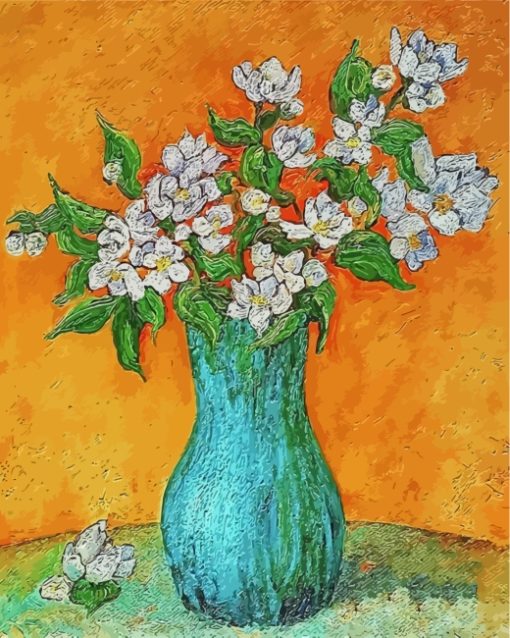 Jasmine Vase Still Life paint by number