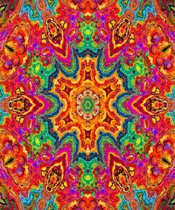 Kaleidoscope Art paint by numbers