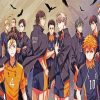 Karasuno High School paint by numbers