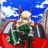 Katsuki Bukugo On Car paint by numbers