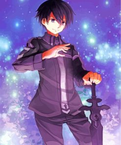 Kazuto Kirigaya Kirito paint by number