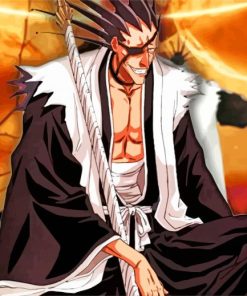 Kenpachi Zaraki Anime paint by numbers