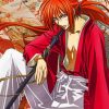 Kenshin-Himura-anime-paint-by-number