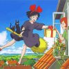 Kikis Delivery Service Anime paint by numbers