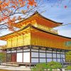 Aesthetic Kinkaku Ji Temple Kyoto paint by numbers