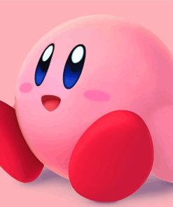 Kirby Game paint by numbers