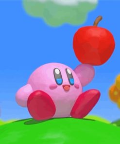 Kirby Video Game paint by number