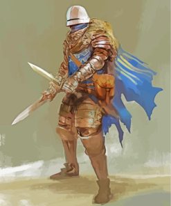 Knight Art paint by numbers