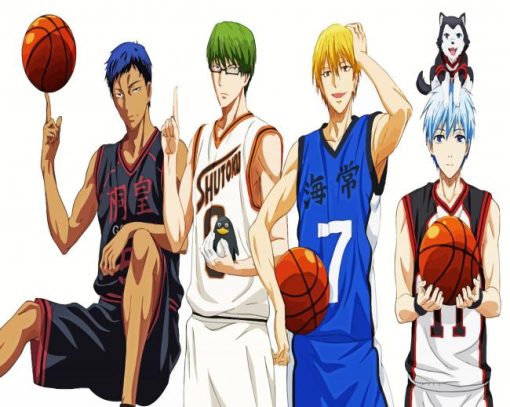 Kuroko's Basketball Anime paint by numbers