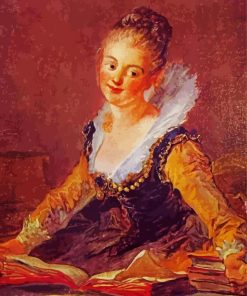 L etude Jean Honore By Fragonard paint by numbers