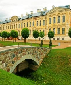 Latvian National Museum Of Art Building paint by numbers