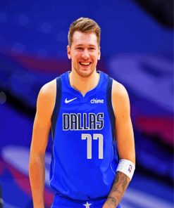 Luca Doncic Basketball paint by numbers