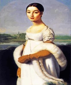 Mademoiselle Caroline Rivière paint by number