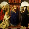 Madonna Of Jan Vos Jan Van Eyck paint by numbers