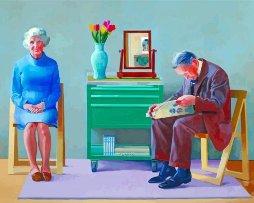 My Parents By Hockney paint by numbers