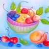 Peach And Fruits paint by numbers