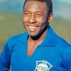 Pele Brazilian Soccer Player Athlete paint by numbers