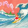 Ponyo Surfing paint by numbers