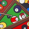 Pool Balls paint by numbers