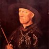 Portrait Of Baudouin De Lannoy by Jan Van Eyck paint by numbers