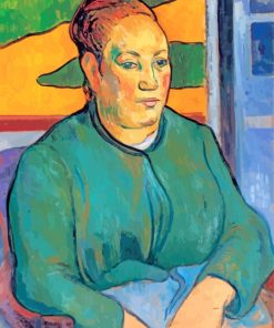 Portrait Of Madame Roulin By Gauguin paint by numbers