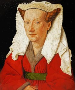 Portrait Of Margaret Jan Van Eyck paint by numbers