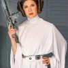 Princess Leia With A Weapon paint by numbers