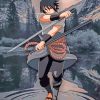 Sasuke Anime Character paint by numbers