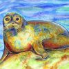 Seal On Rock Art paint by number