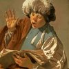 Singing Boy Hendrick Ter Brugghen paint by numbers