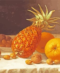 Still Life Pineapple paint by numbers